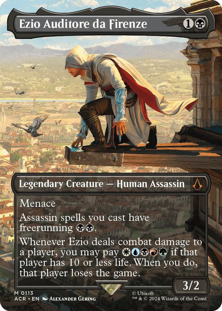 assassin's creed mtg commander decks Ezio Auditore da Firenze ASSASSINS Magic Custom Deck Magic: The Gathering® – Assassin's