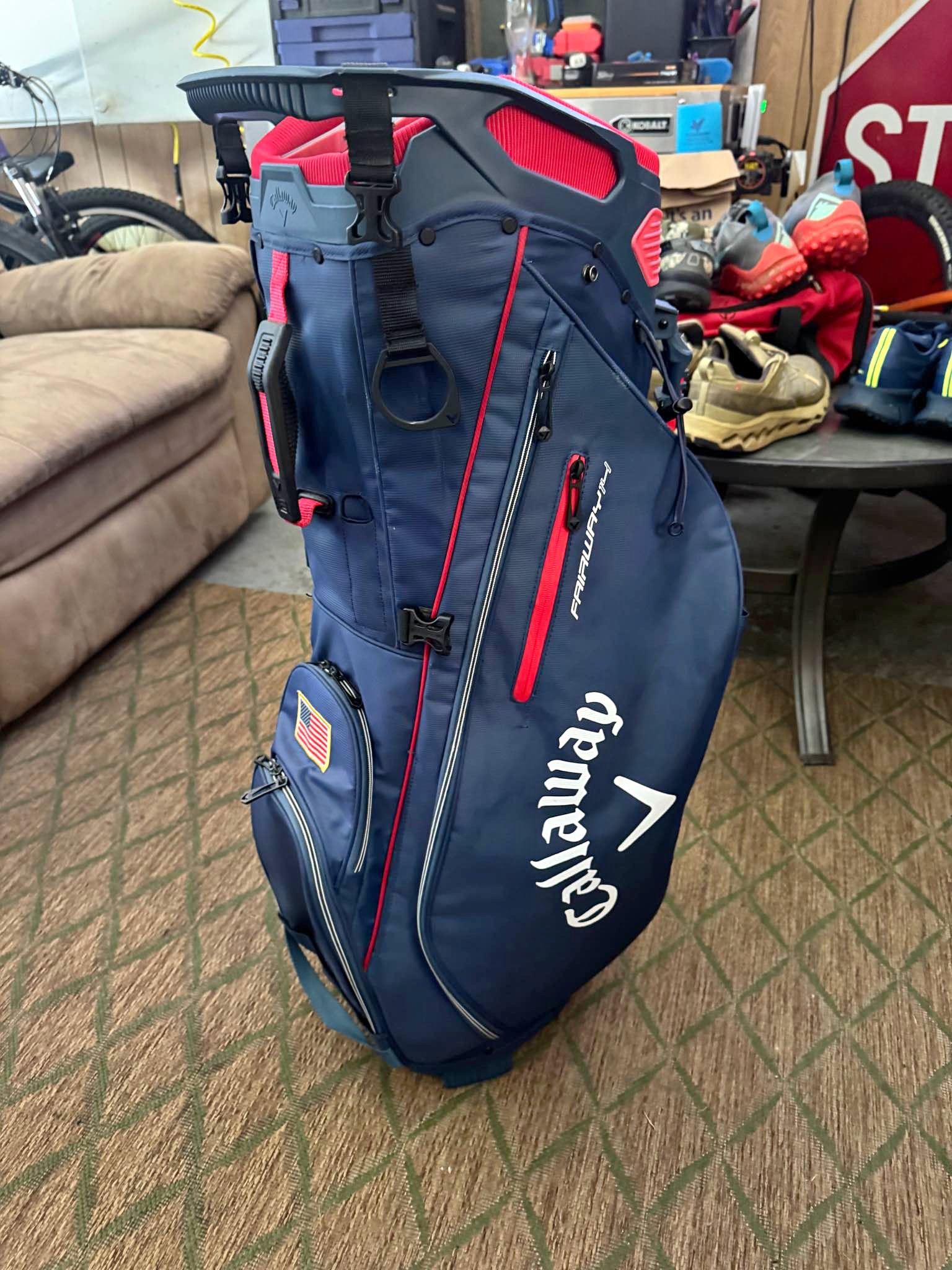 callaway fairway 14 stand bag rain cover 2026 Golf Callaway Fairway 14 Golf Stand Bag Walk Callaway Fairway 14 Golf Stand