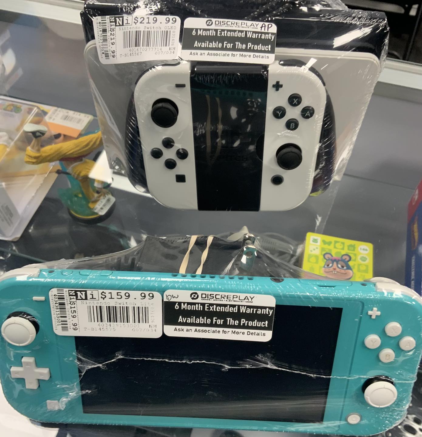 It's Switch Switch Lite: $159.99 Switch OLED: $219.99