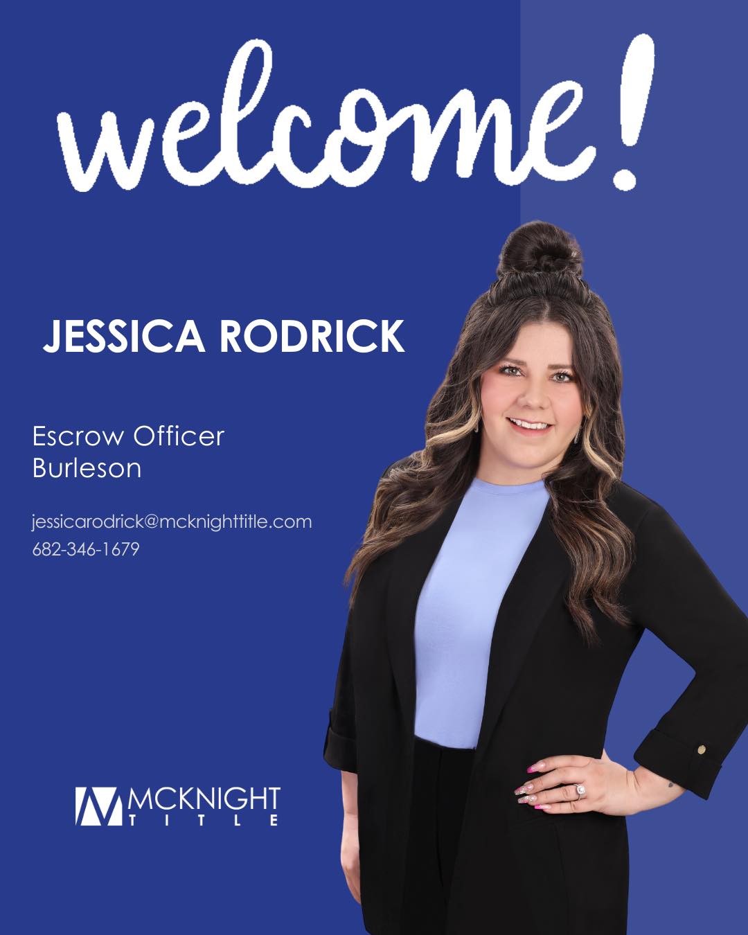 McKnight - 🎉🏢 Exciting News! 🏢🎉 👋 Please join us in giving a warm ...