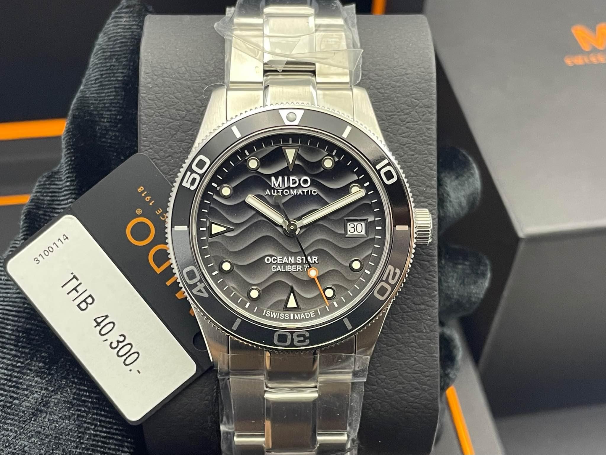MIDO OCEAN STAR 39 ⚫️ M026.907.11.061.00 - Men's Watches - Nonthaburi ...