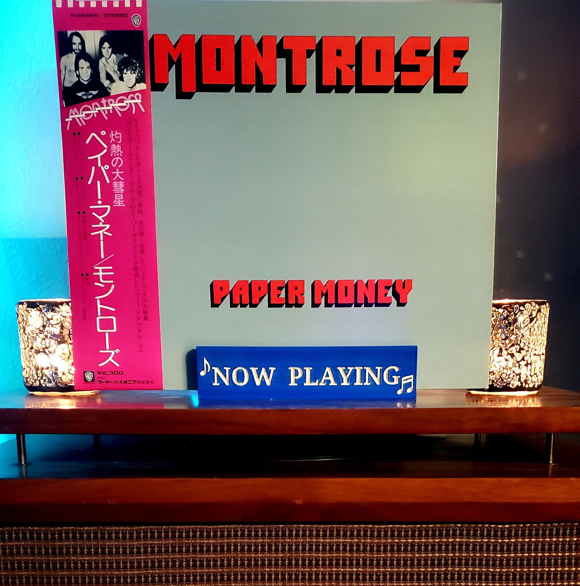 Montrose - Paper Money MONTROSE PAPERMONEY PAPER ΜΟΝΕΥ SPINNING 空