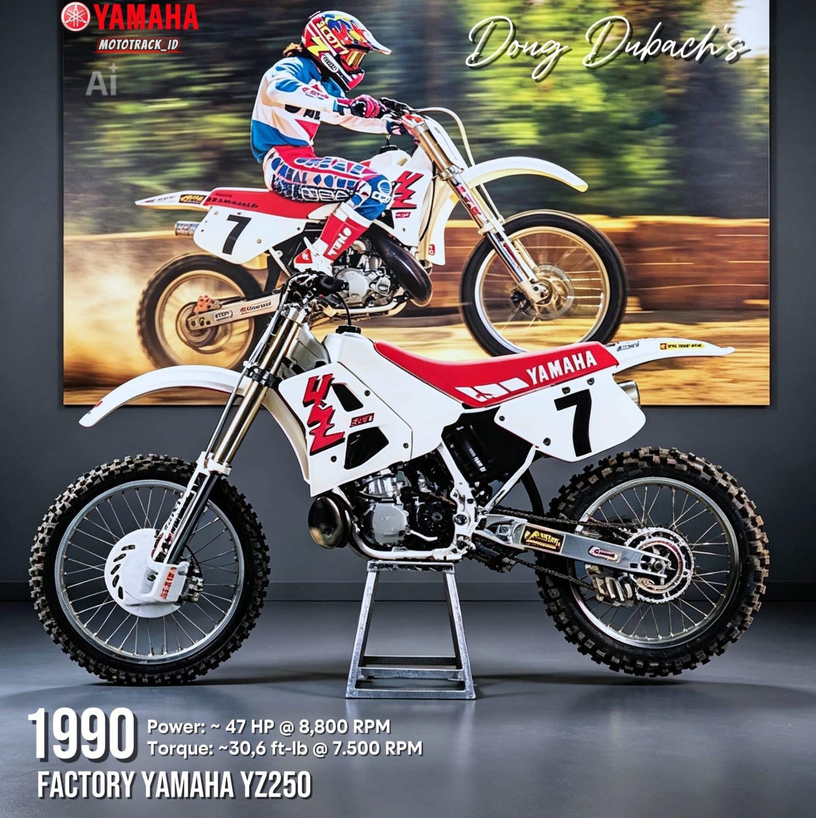 Doug Henry's factory Yamaha 1998