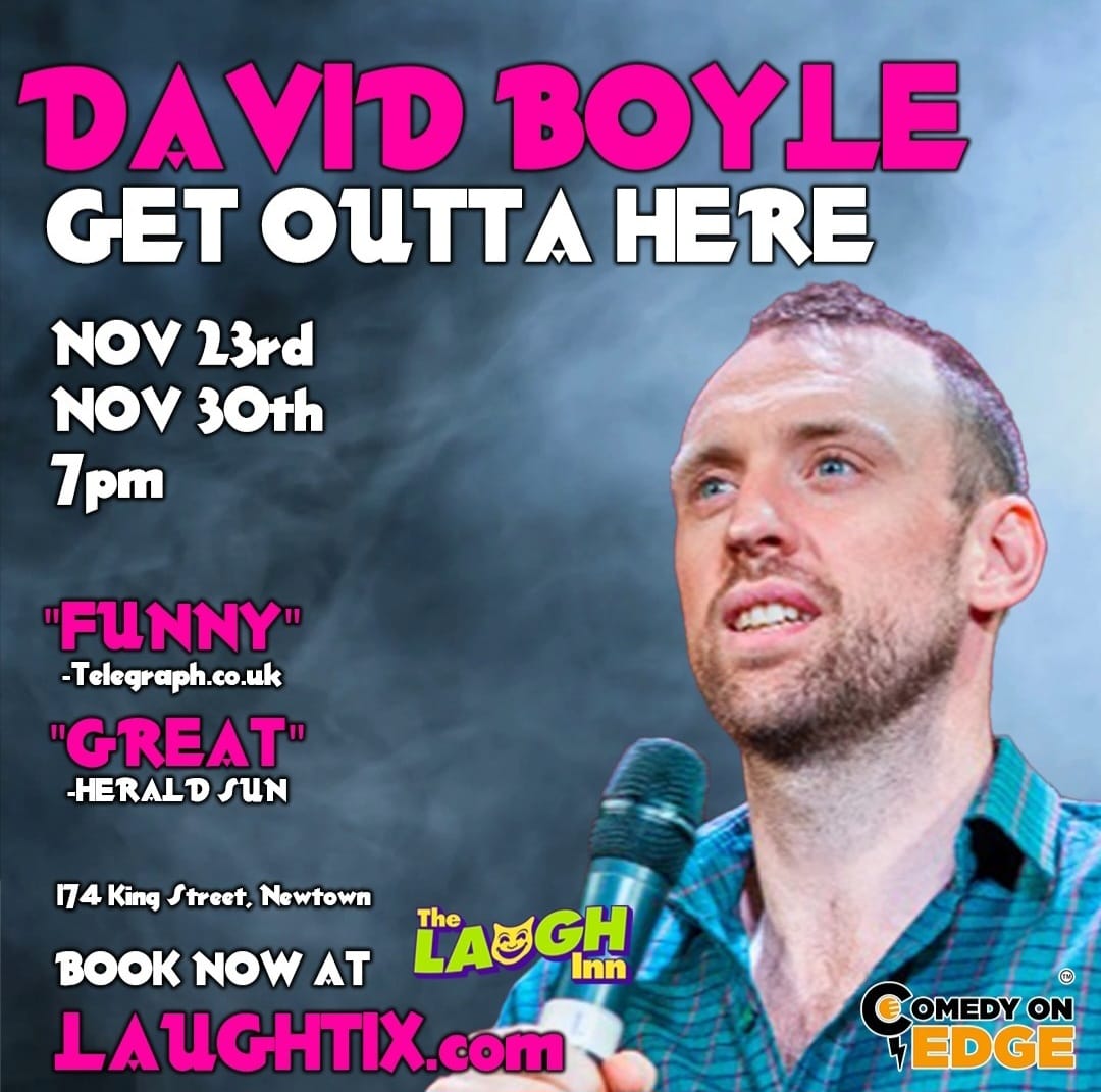 Comedian David Boyle - I'm Quitting Alcohol