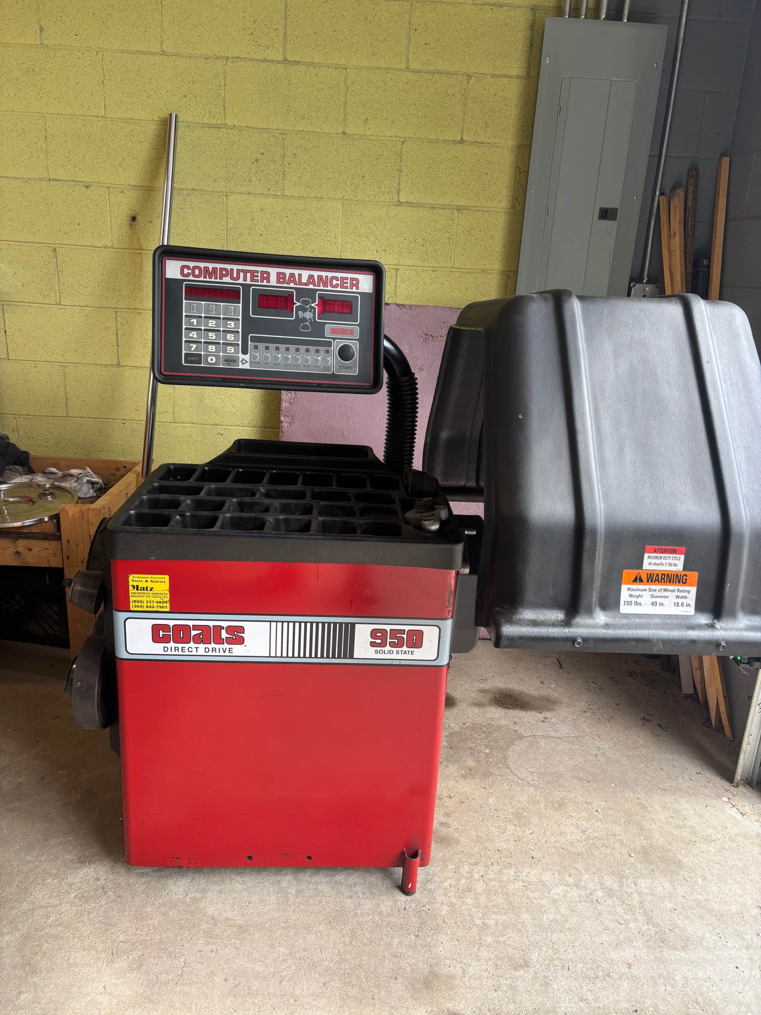 Coats 950 computer balancer - Miscellaneous Tools - Big Chimney, West ...