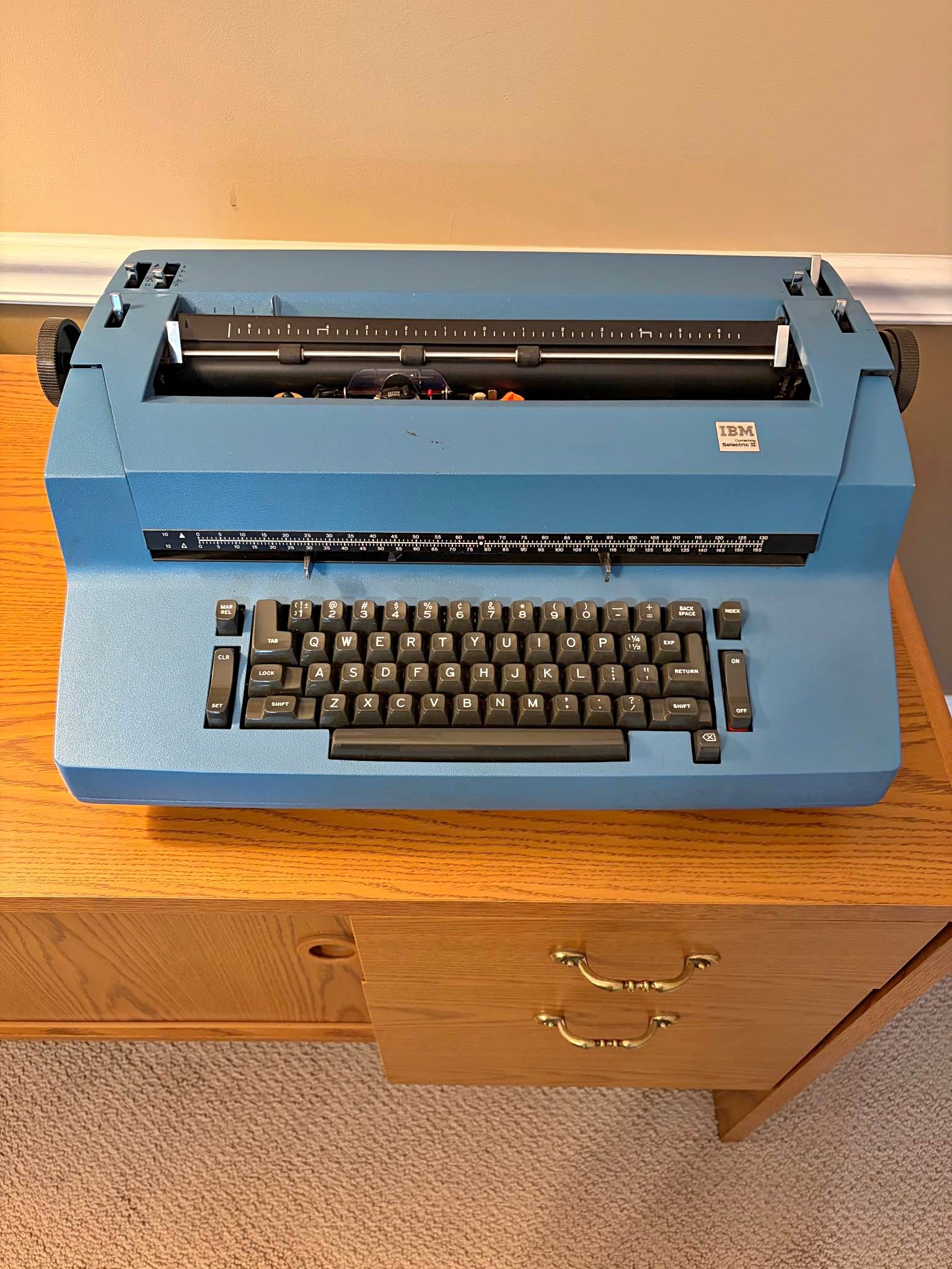 IBM Selectric II Typewriter - Typewriters - Overland Park, Kansas ...