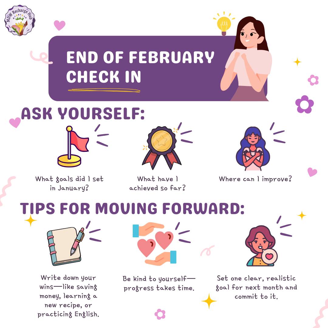 🌟 End of February Check‑In 🌟 Domestic... - MDW Recharge Hub | Facebook