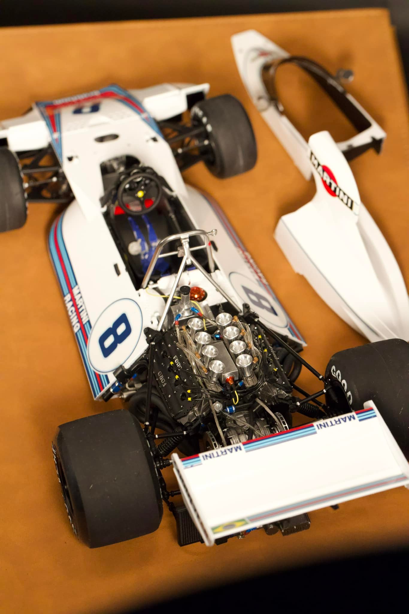 1/12 Brabham BT44B Tamiya Kits Add some details.
