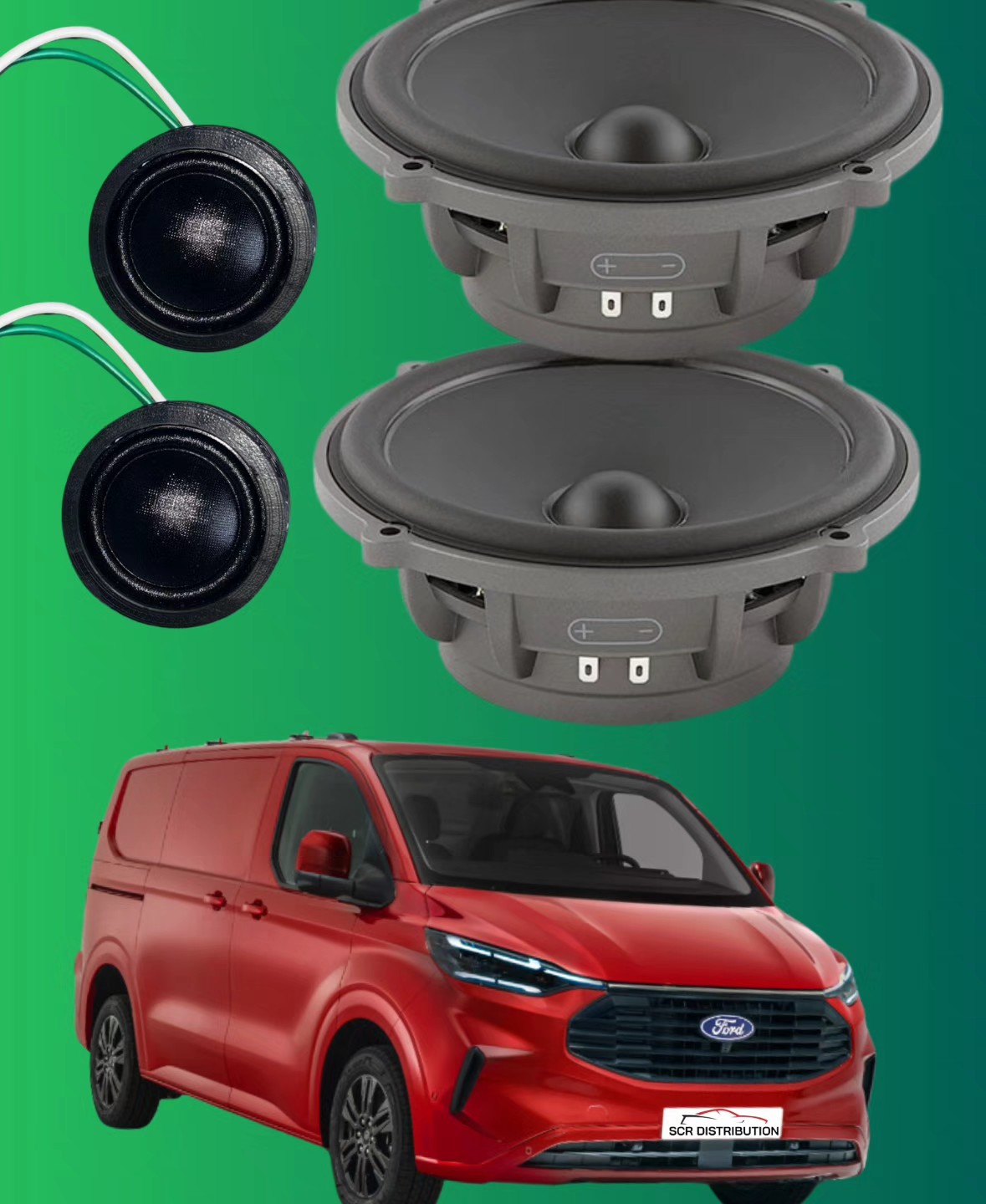 Audiofrog UK - New Ford Transit upgrade kits are ready....