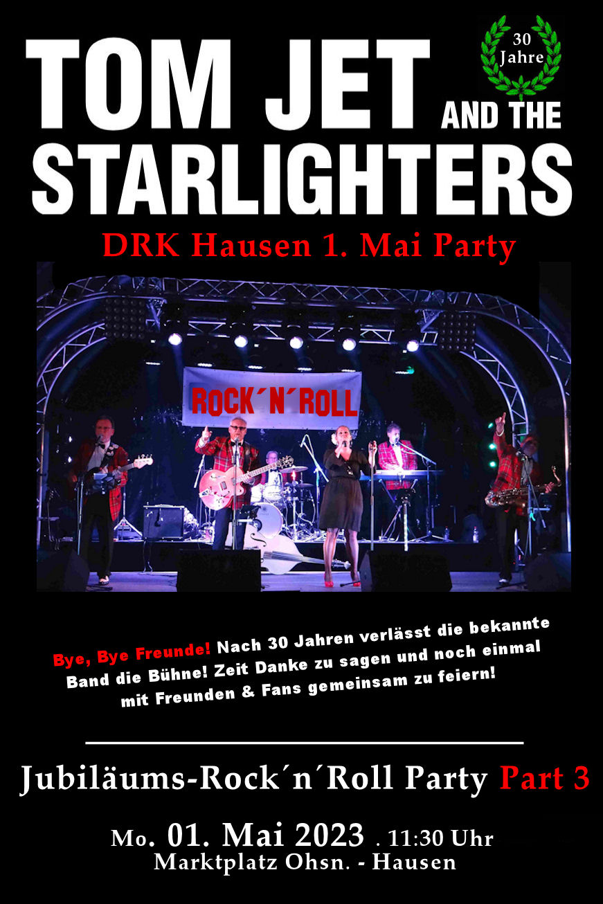 Tom Jet Jeutter - Am 1. Mai sagen TOM JET & THE... | Facebook