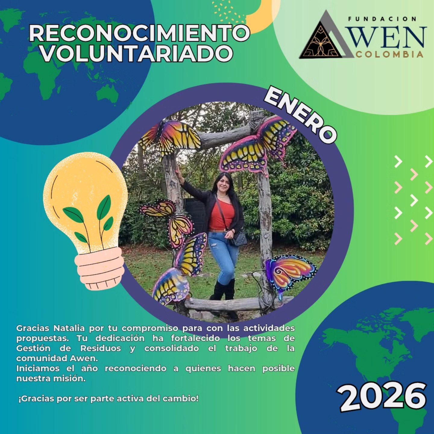 🌿 RECONOCIMIENTO VOLUNTARIADO –... - Fundación AWEN Colombia | Facebook