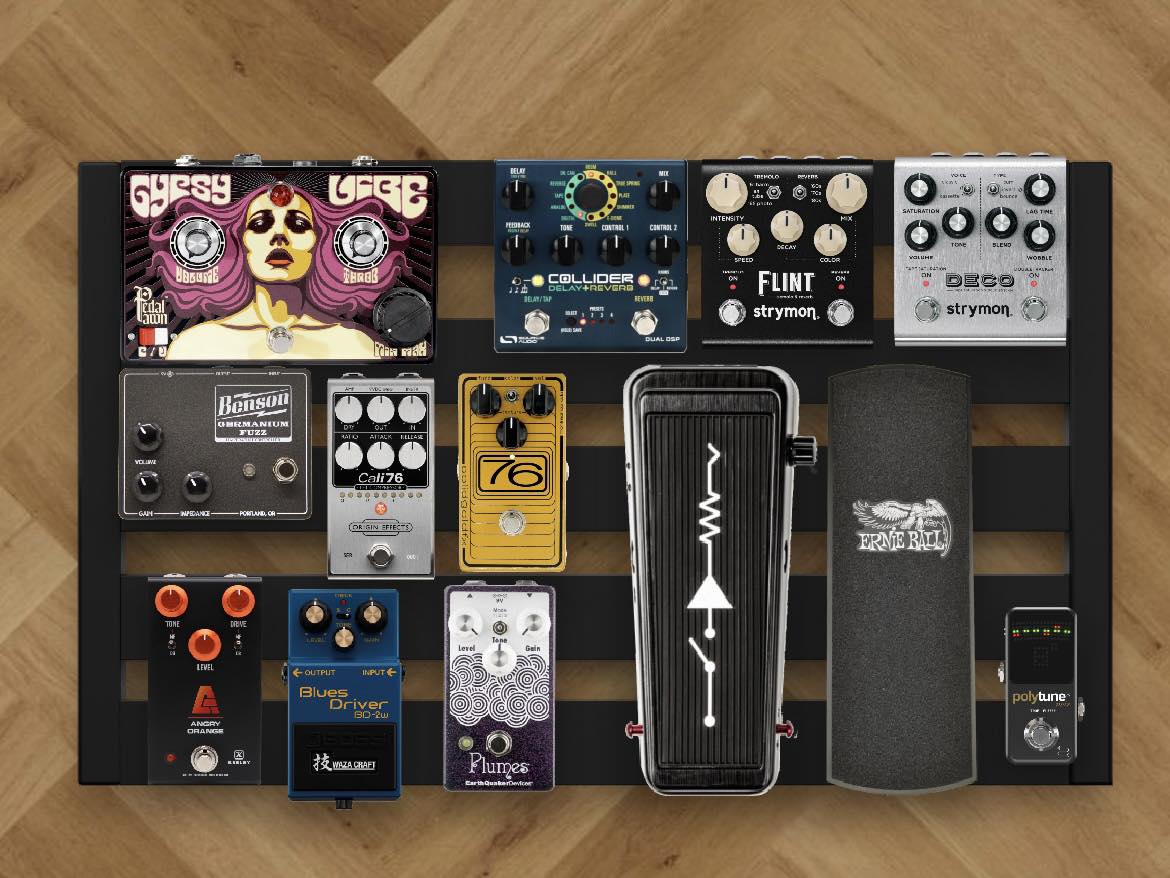 Setting up a pedalboard with a pedaltrain novo 24