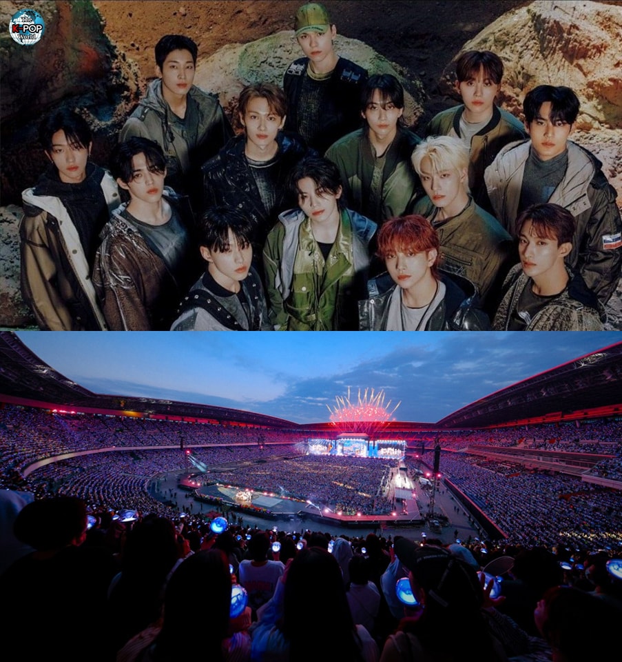 Seventeen live at Nissan Stadium