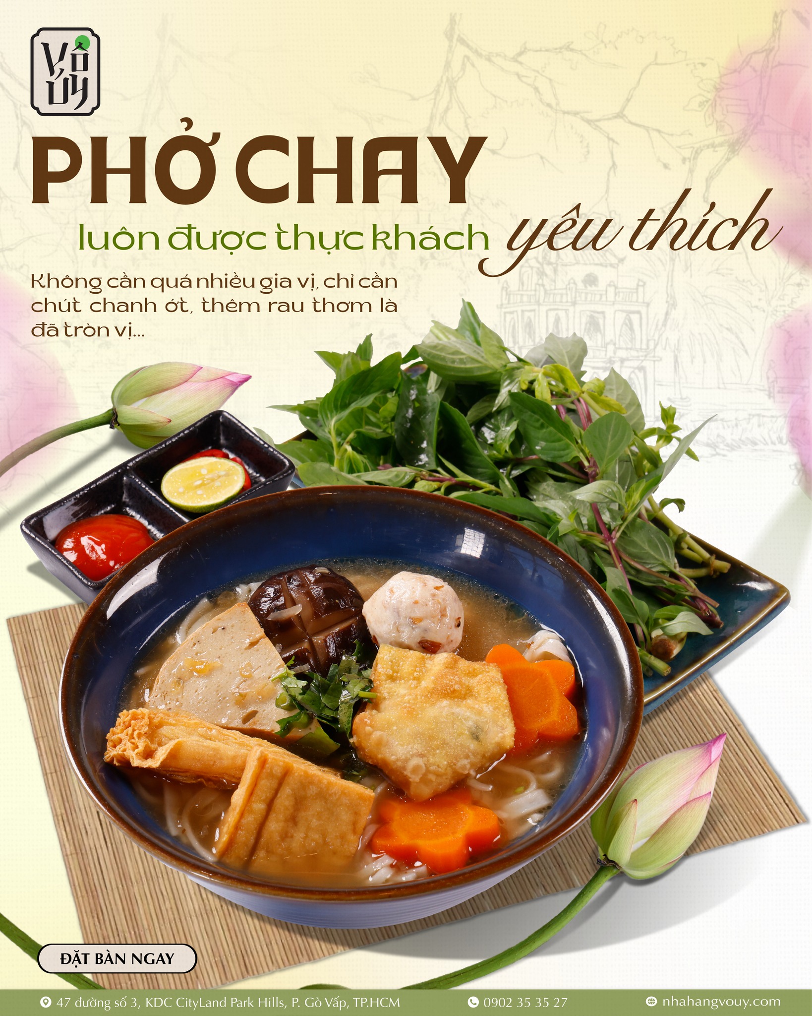 Nhà - 🍜 Phở Chay Luôn Được Thực Khách Tại Vô Úy Yêu Thích 🌿 Tô phở chay ...