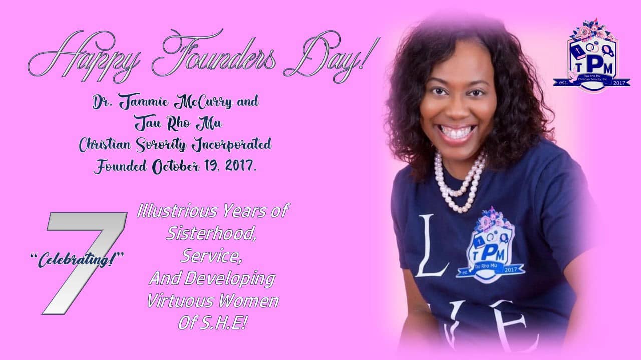The Soror’s of Tau... - Tau Rho Mu Christian Sorority Inc.