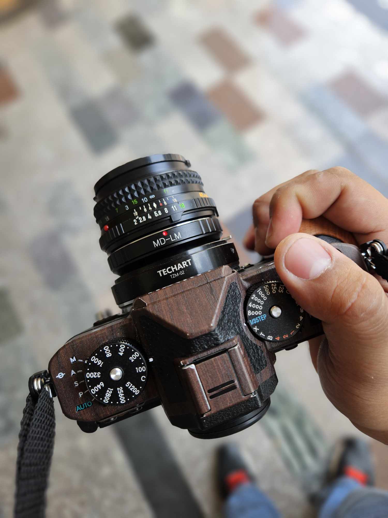 NIKON ZF # Minolta MD Rokkor 45mm f2