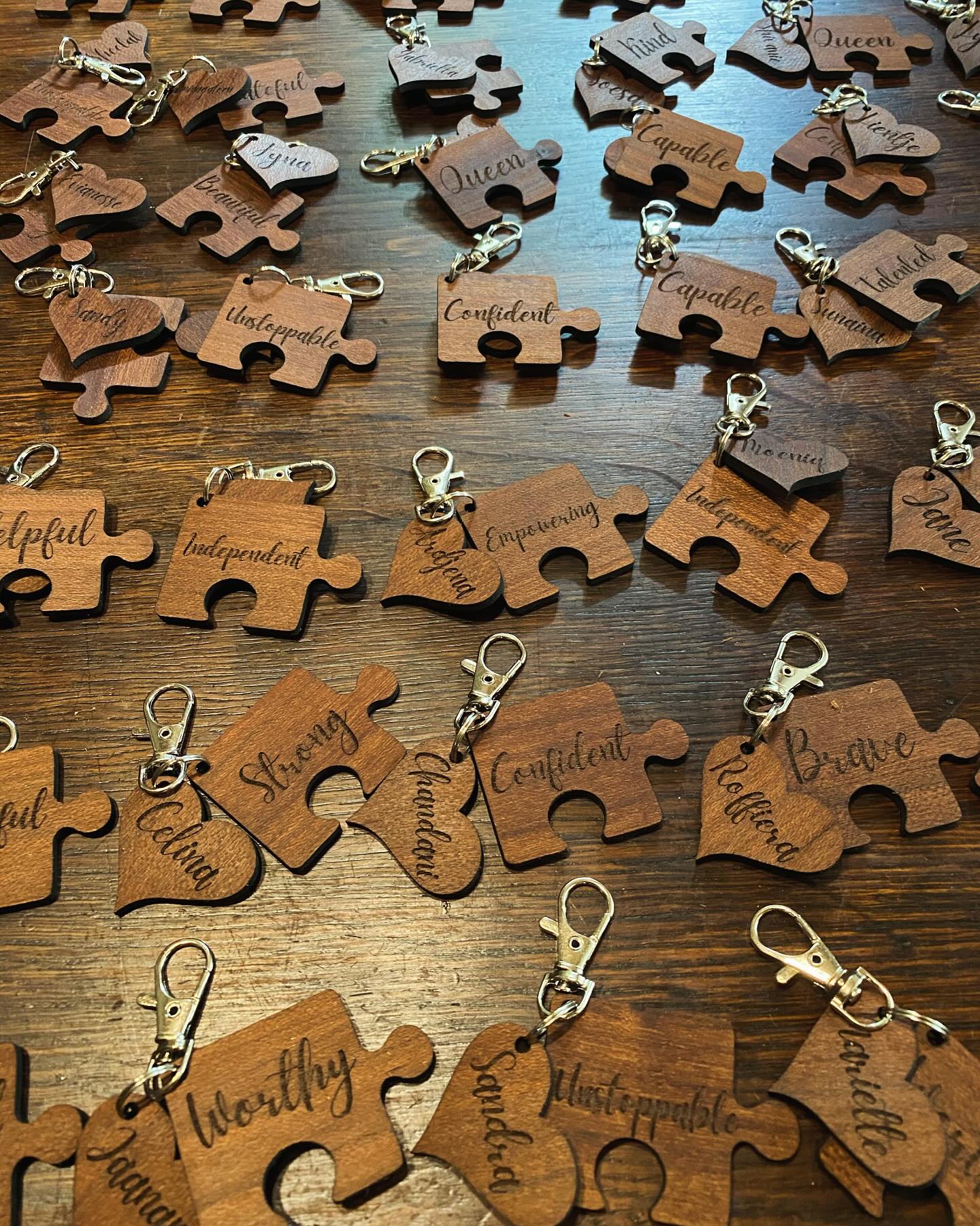 N.V. - We created special personalized keychains for HSDS in honor of ...