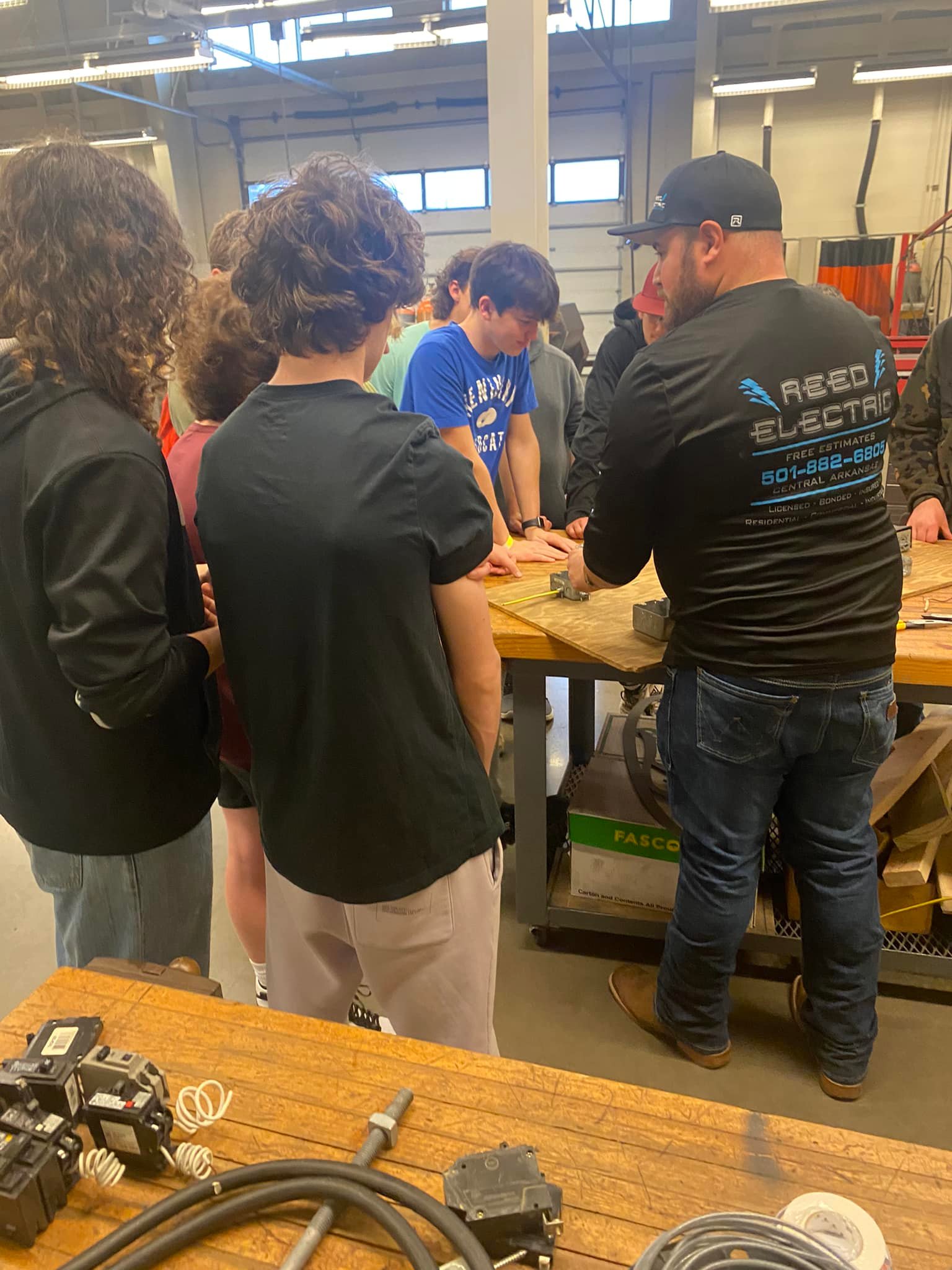 A few weeks ago we had the honor of... - Reed Electric Inc