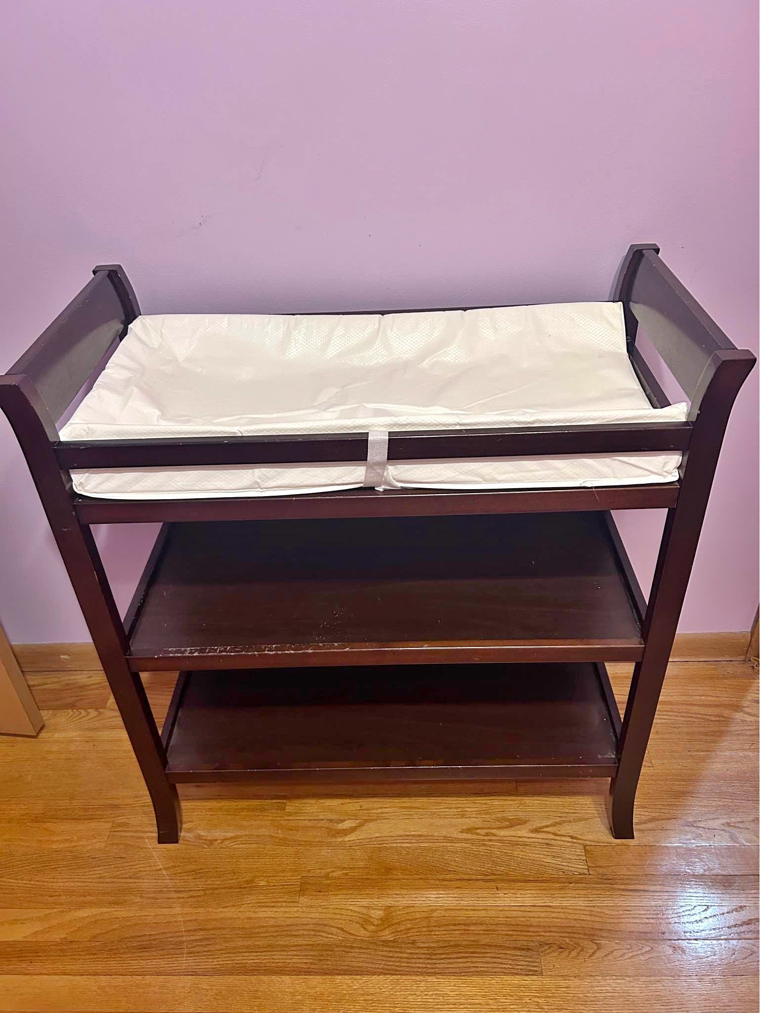 Hatch Baby scale and changing table with grey dresser - Changing Tables ...