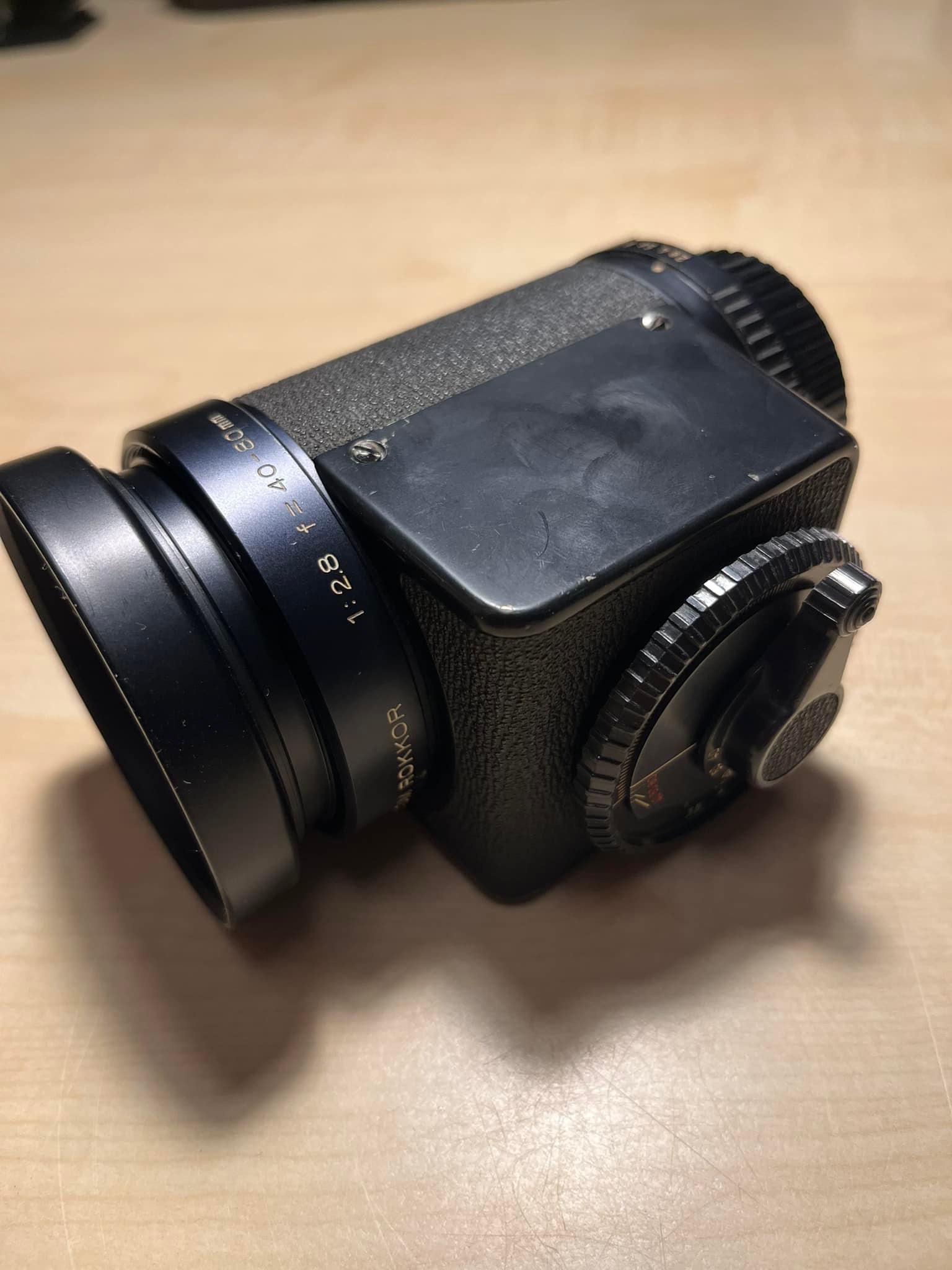Minolta Zoom Rokkor 40/80 mm 2.8 Rare lens