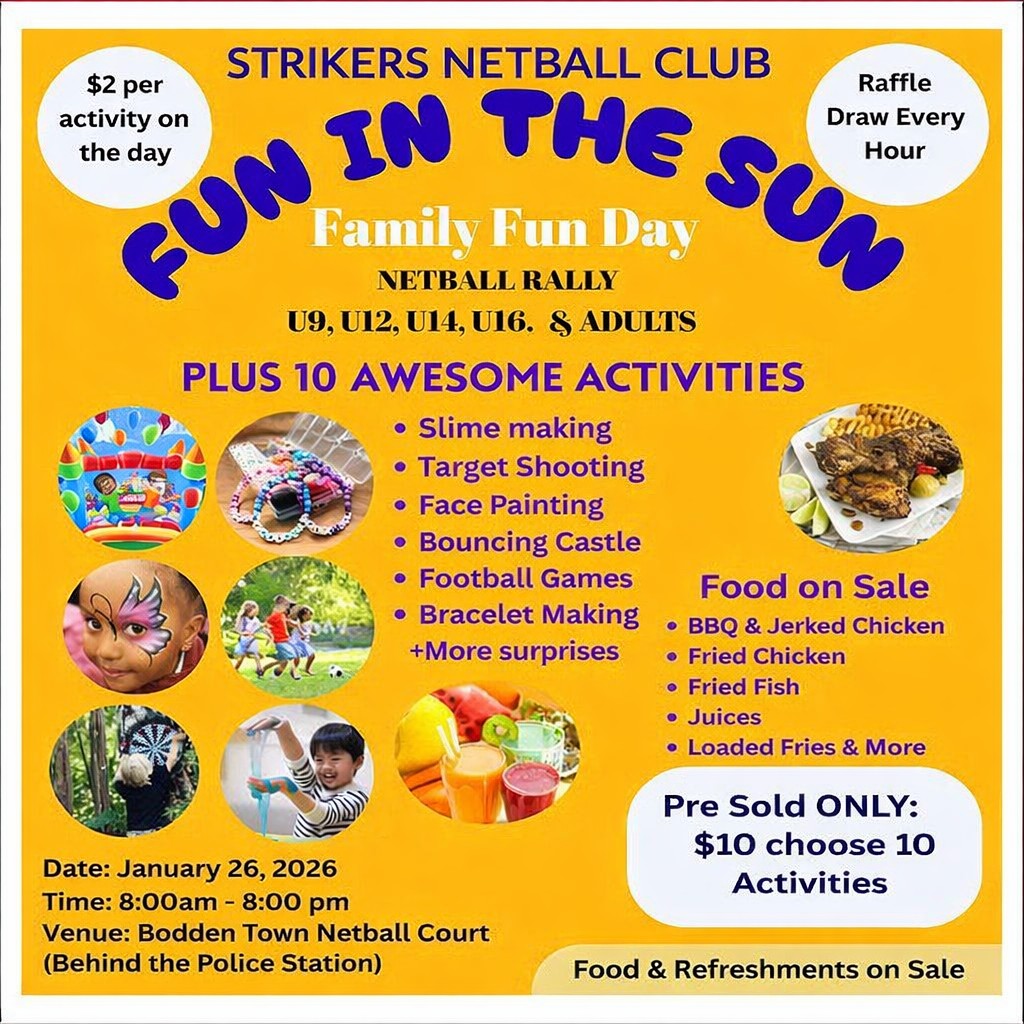 ☀️ FUN IN THE SUN – FAMILY FUN DAY ☀️... - Cayman Marl Road | Facebook