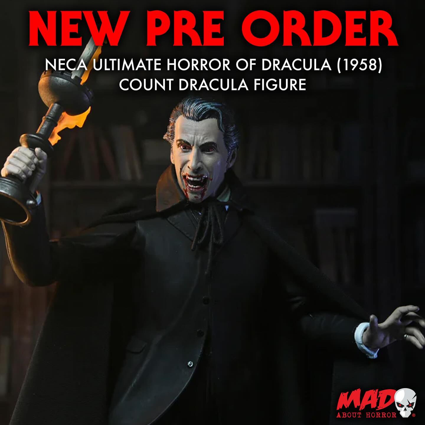Figurine NECA Dracula (1958) Hammer Horror Ultimate - Édition Limitée 2024 Neuve !