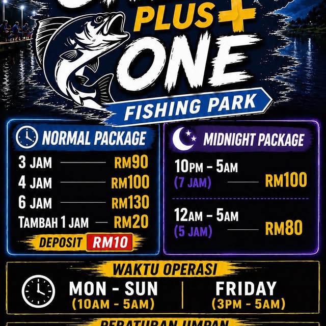 One Plus One Fishing Park on Reels