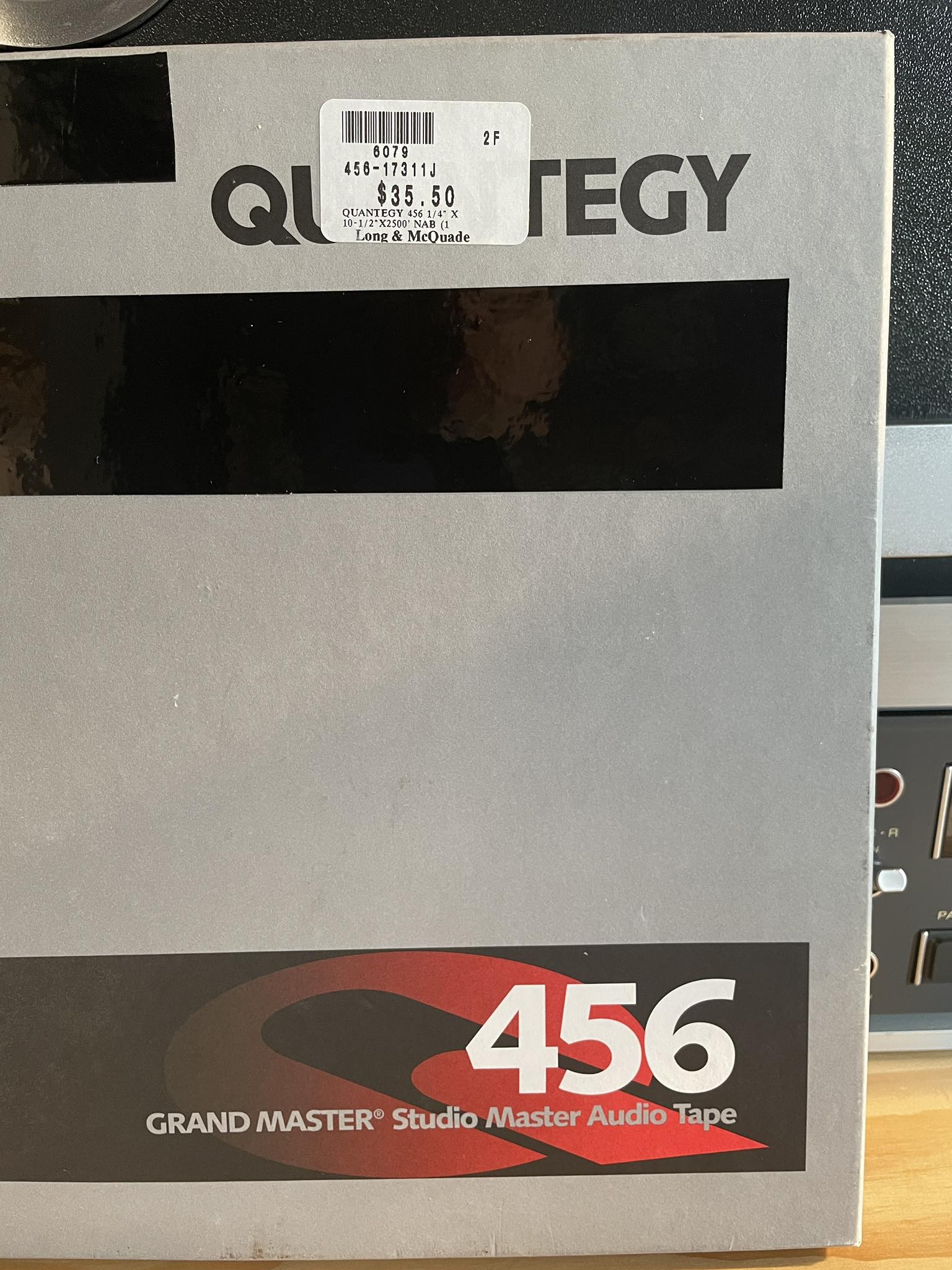 ヴァリアス出品 Best 456 tape for vintage stereo hi-fi