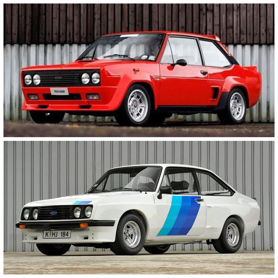 1978 Fiat 131 Abarth or 1978 Ford Escort RS2000 X pack?