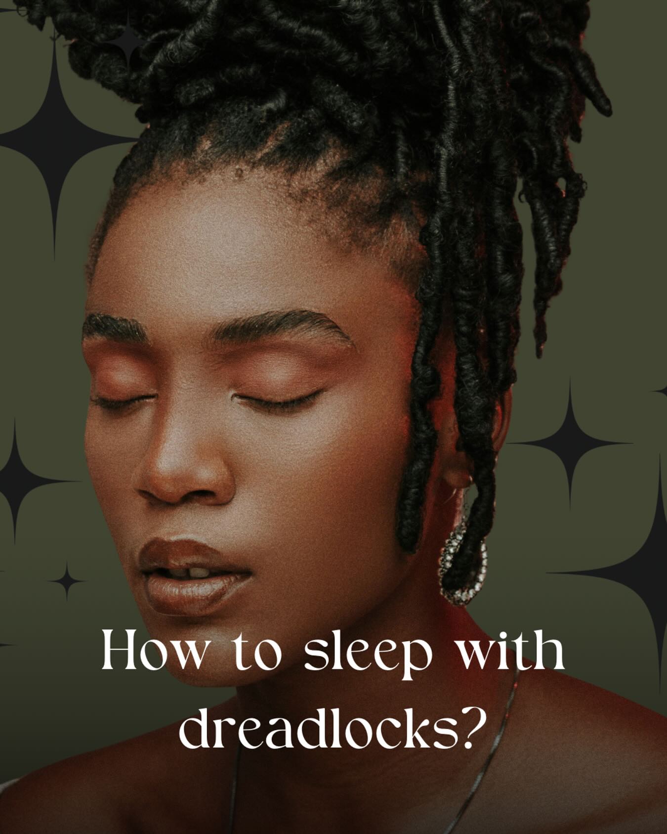 Dreadradar - How to sleep with dreadlocks so they look... | Facebook