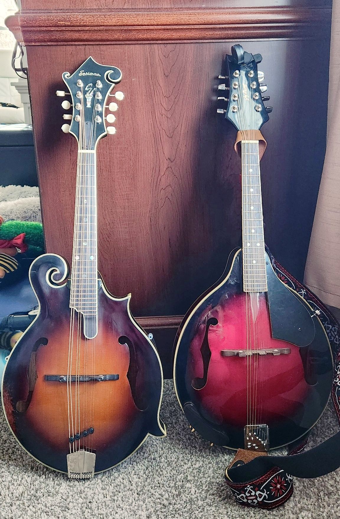 New Samick mandolin compared to old one