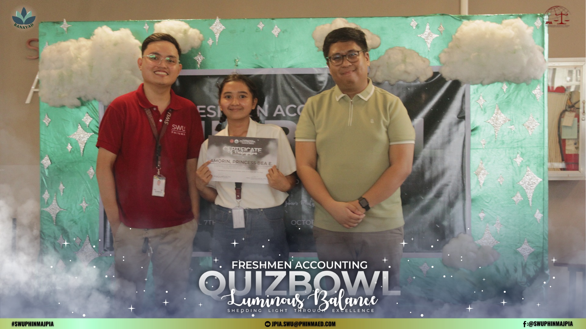 A heartlfelt appreciation to the 30 talented freshmen who participated ...