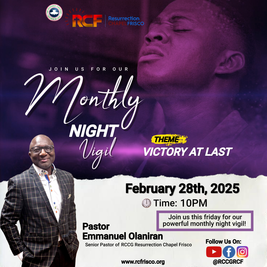 RCCG Resurrection Chapel Frisco | Frisco TX