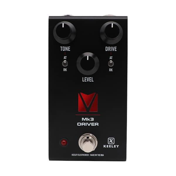 Keeley Electronics' exclusive Andy Apple Red MK3 driver