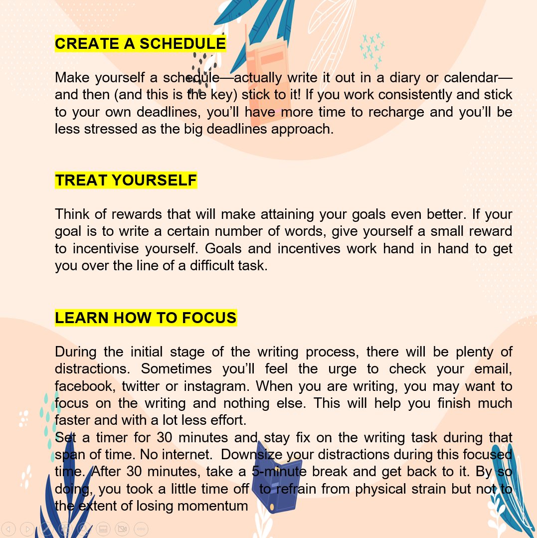 Proofreading - HOW TO MOTIVATE YOURSELF TO STAY MOTIVATED IN WRITING ...