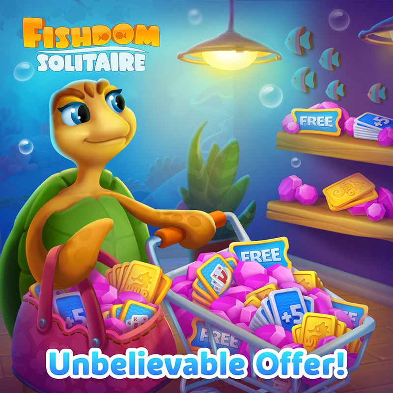 Lucky Wave is back! 🌊 It's the best... - Fishdom Solitaire | Facebook