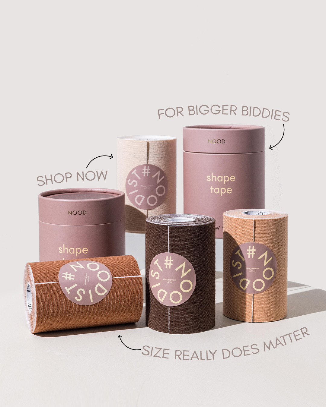 NOOD - The 4inch wide Shape Tape - the widest boob tape on... | Facebook