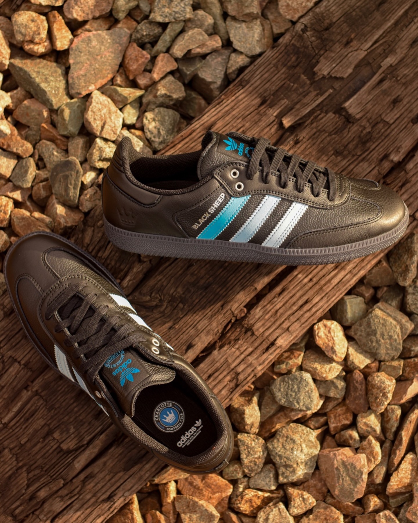 ⚽️?✨ @charlottefc x Black Sheep x @adidasskateboarding 