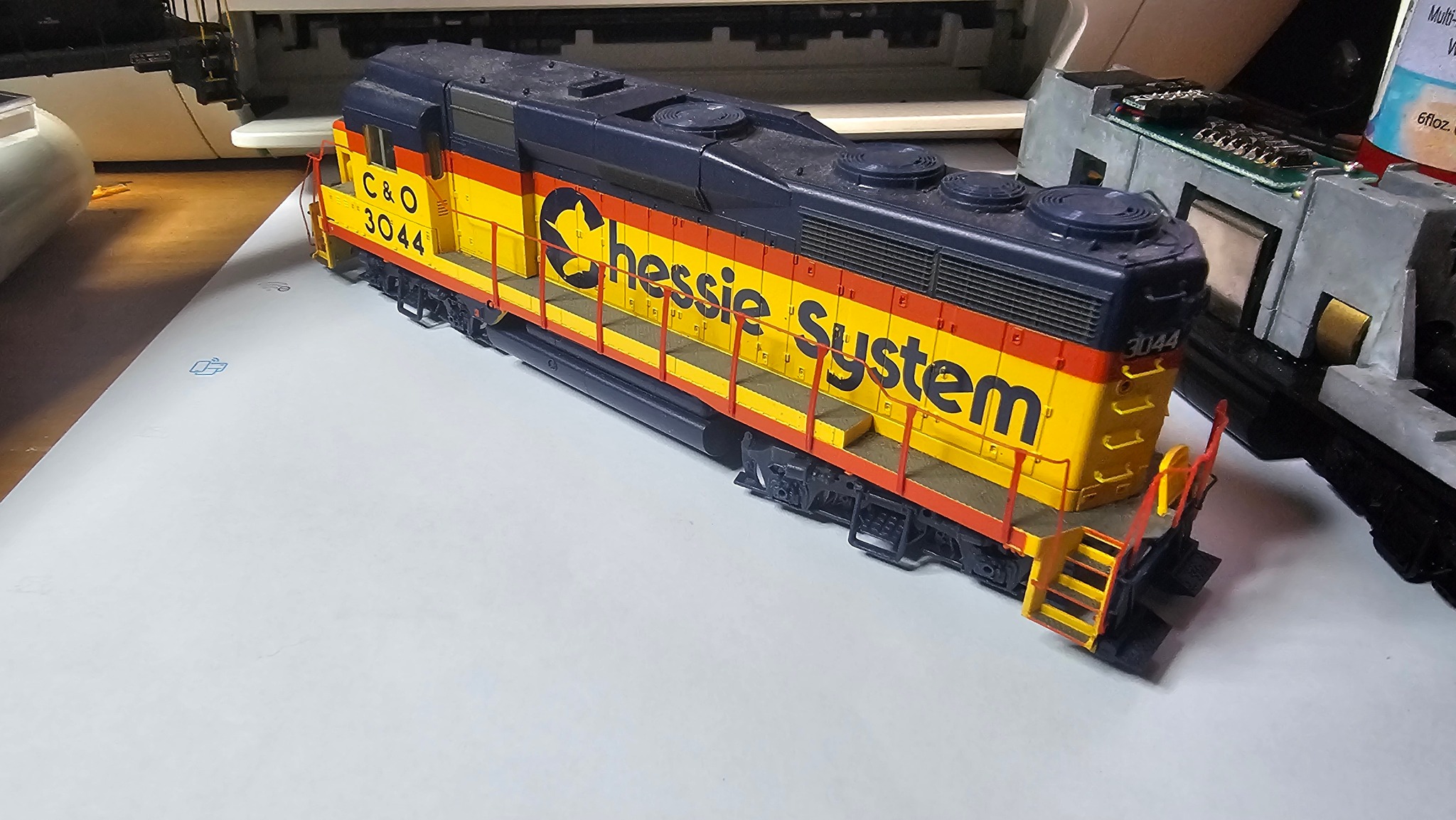 HO Engine Step Set (Photo-Etched Brass) For Proto 2000 GP7, 9, 18 & 20