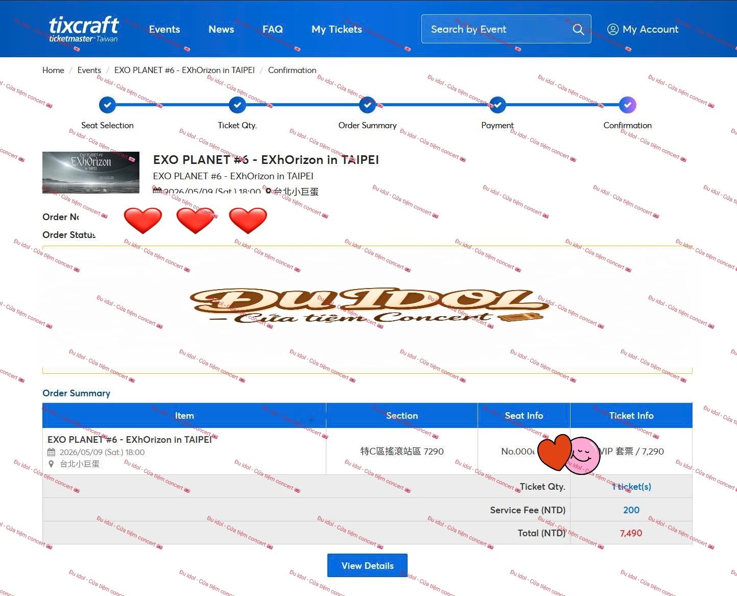 🎟[Tixcraft] Livenation presale 🤗🍀💞 EXO PLANET #6 – EXhOrizon