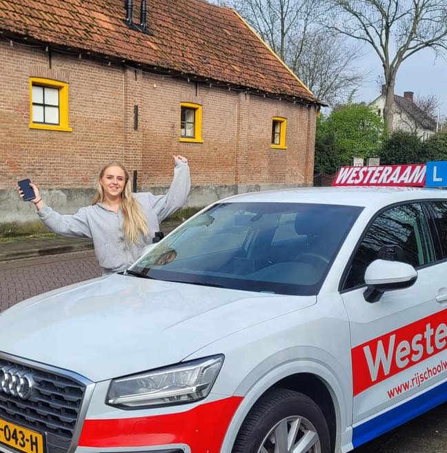 Hoera 🥳 ook Nynke van Ham is in... - Rijschool Westeraam | Facebook