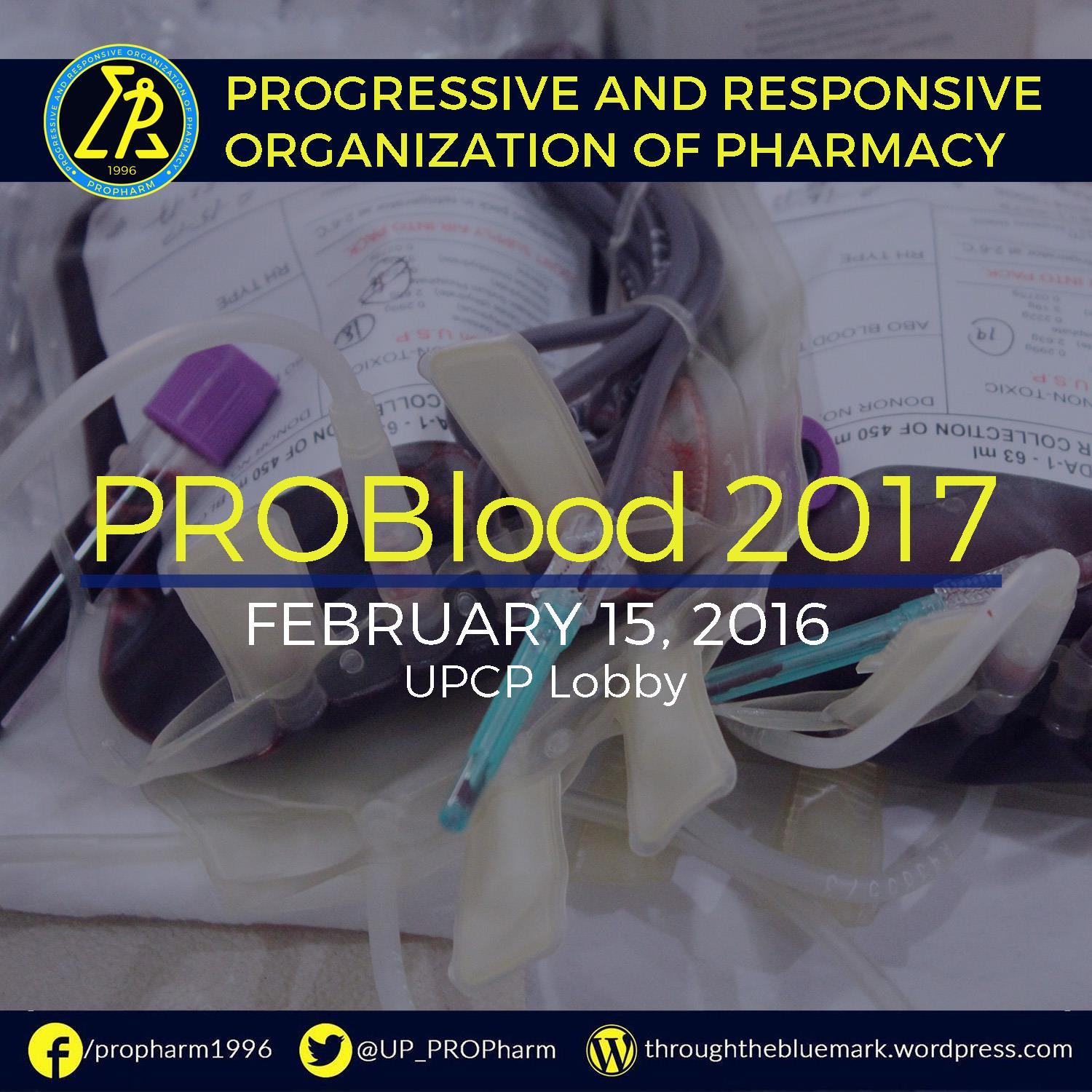 Progressive and Responsive Organization of Pharmacy (PROPharm) | Ermita
