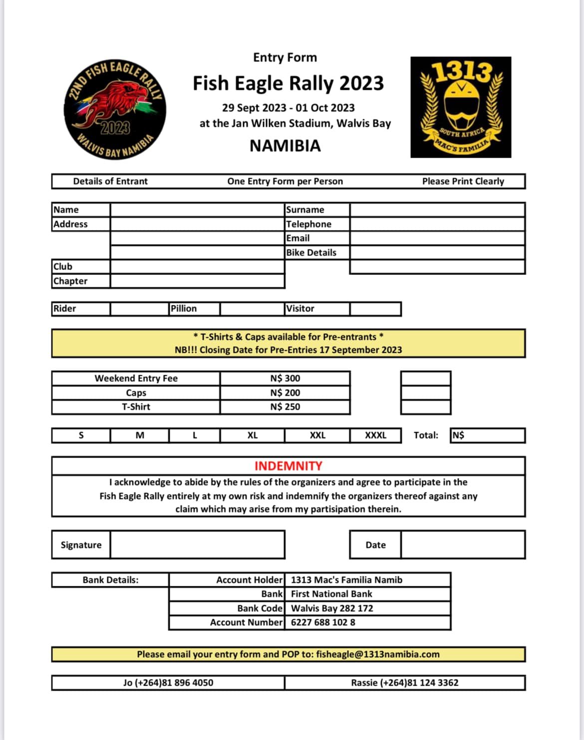 🦅 🦅 Fish Eagle Rally 2023 🦅🦅 @ Jan... - Fish Eagle Rally | Facebook