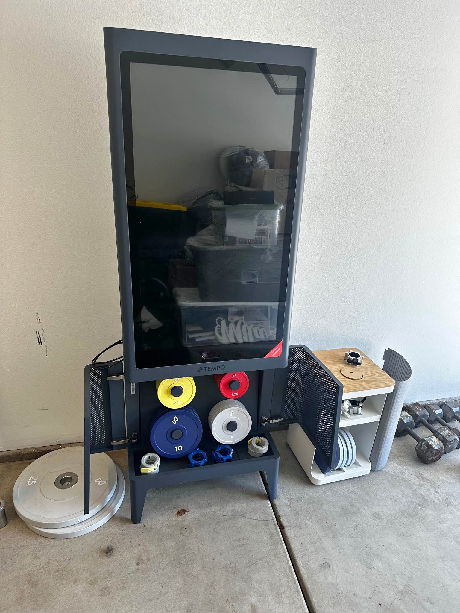Tempo Studio Home Gym – Full Setup - Weight Lifting Machines & Racks ...