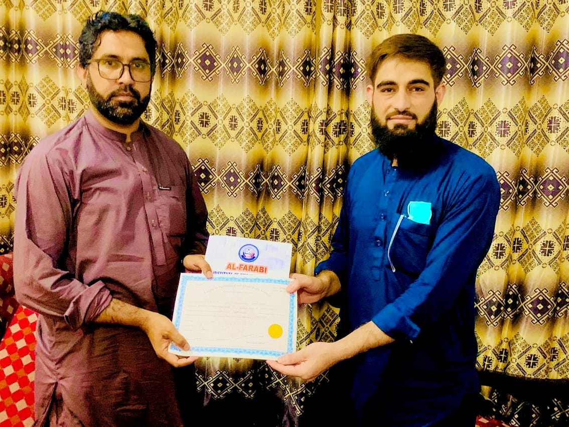 Congratulations to Mutassim Billah on completing his two-year diploma ...