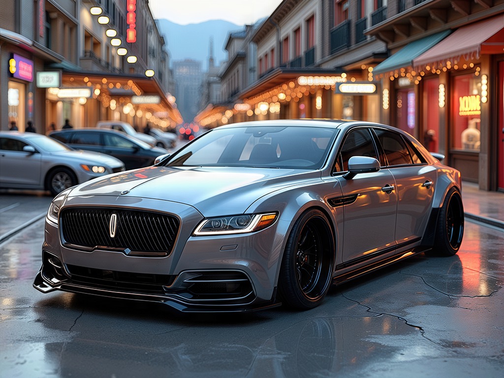 AI automotive art | Custom 2023 Lincoln Continental VIP Edition | Facebook