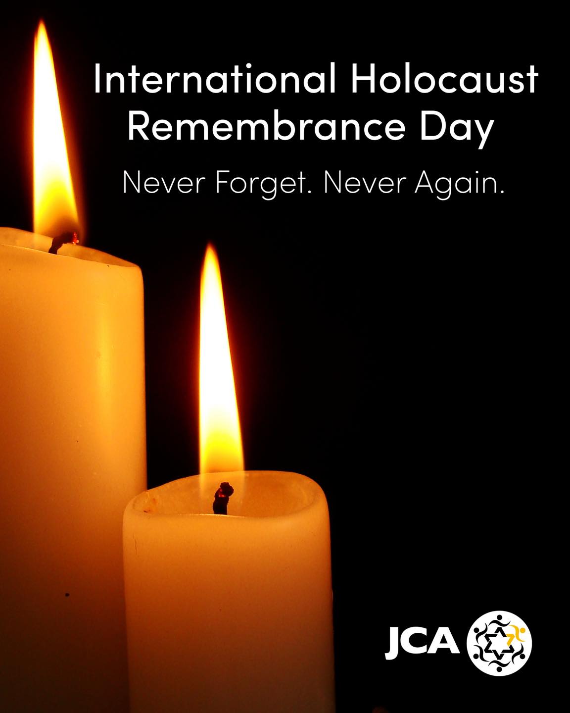 JCA - Today, we remember and honour the lives of six million lives lost ...