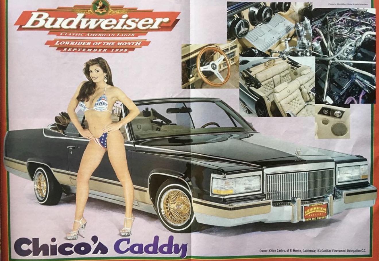 Chico's Caddy, the baddest drop top Cadi in the streets of L.A.
