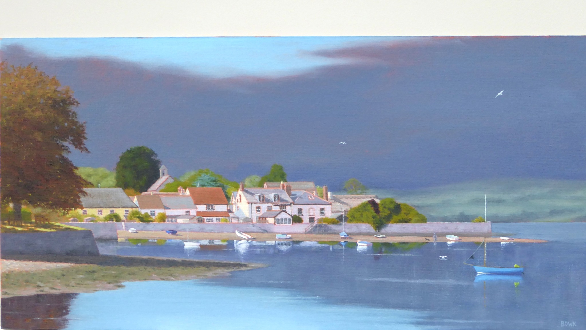 Keith - More iconic features of Shaldon and Ringmore . My original oil ...