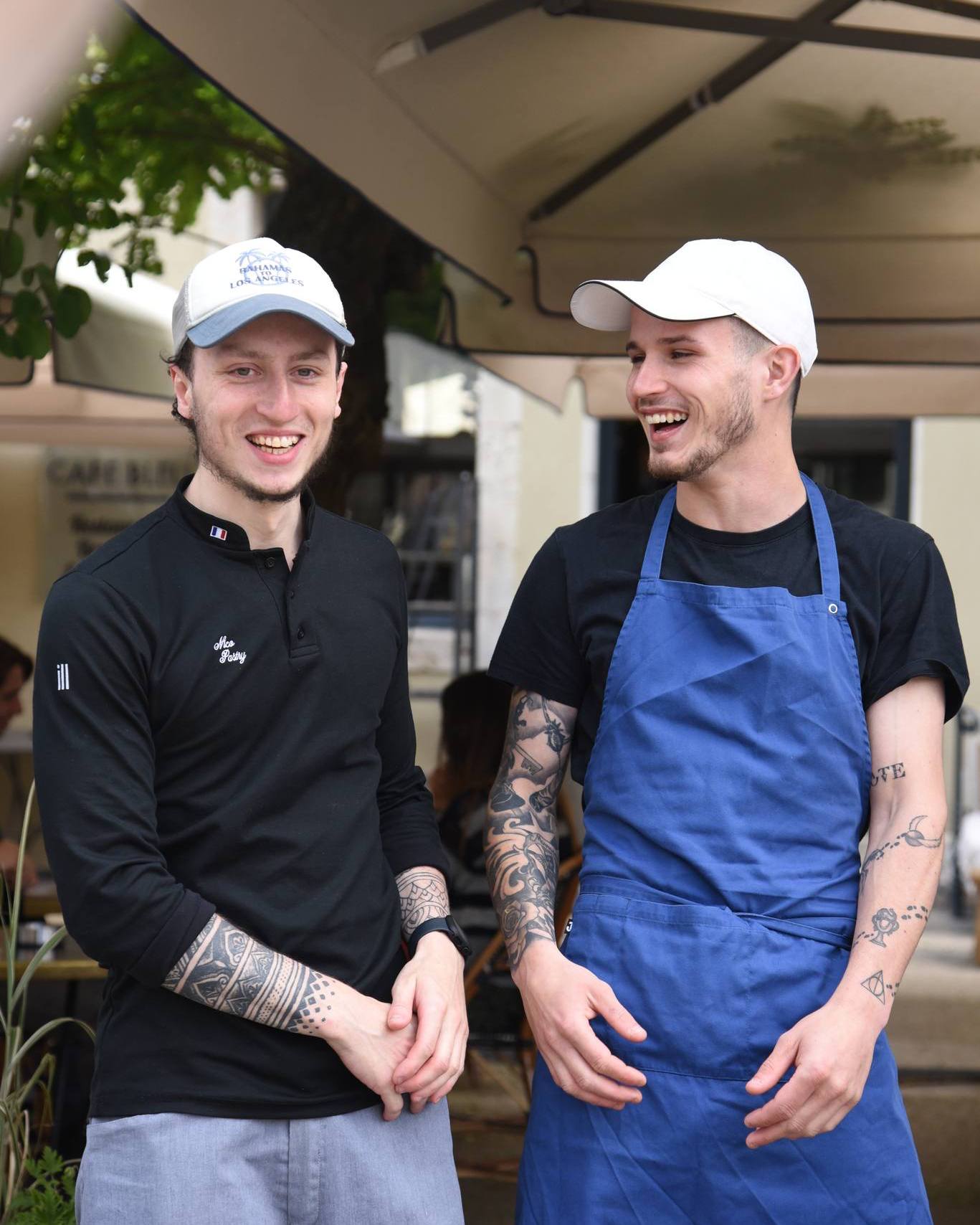 CAFÉ - ️ Nicolas & Aaron, alias Tic & Tac, les Rangers de notre brigade ...
